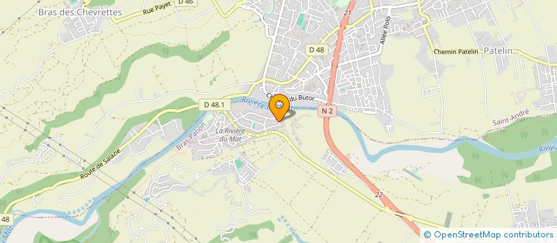 localisation de l'entreprise KAFPAB à BRAS-PANON