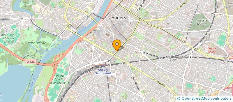 localisation de l'entreprise KAFREKA à ANGERS