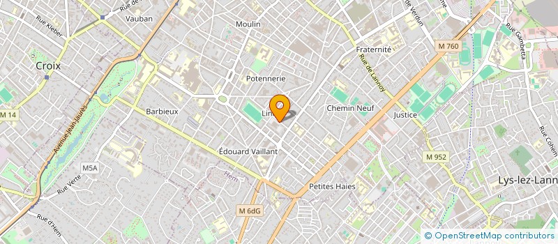 localisation de l'entreprise KAFRI  ROUBAIX