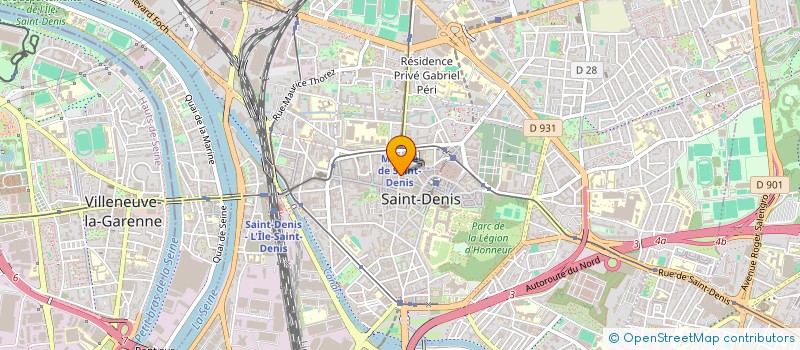 localisation de l'entreprise KAFT à SAINT-DENIS