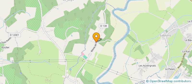 localisation de l'entreprise KAFTAN FRANCK  BONZAC