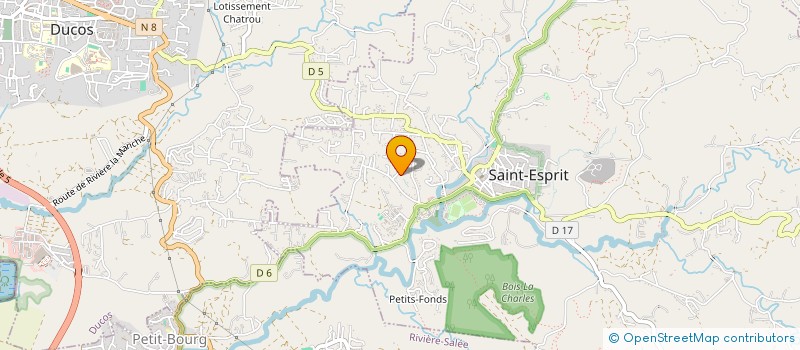 localisation de l'entreprise KAFWI  SAINT-ESPRIT