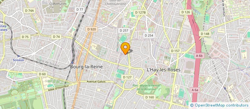 localisation de l'entreprise KAFY  L'HAY-LES-ROSES