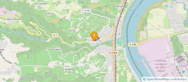 localisation de l'entreprise KAG  CHAVANAY