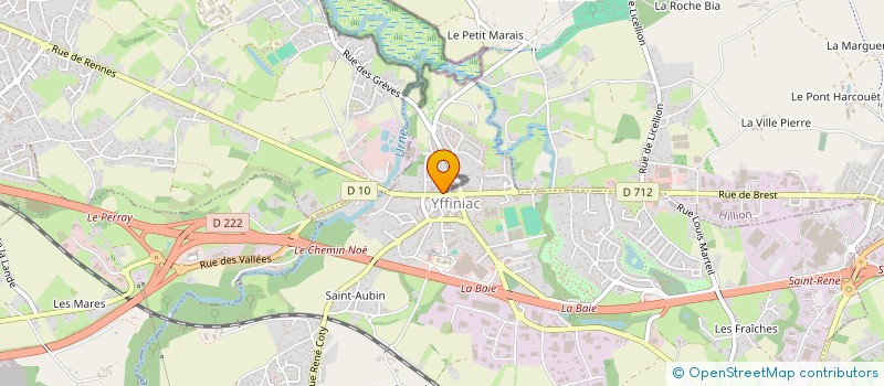 localisation de l'entreprise KAGEBE  YFFINIAC