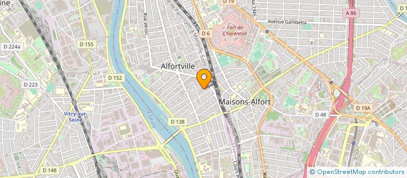 localisation de l'entreprise KAGEMUSHA CAPITAL à ALFORTVILLE