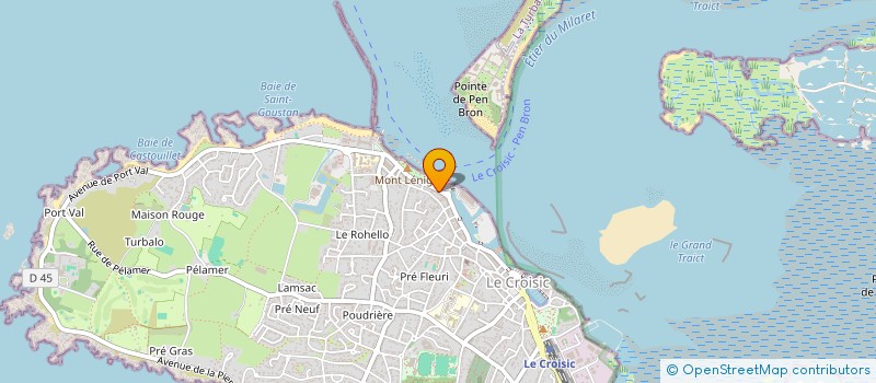 localisation de l'entreprise KAGERSYL à LE CROISIC