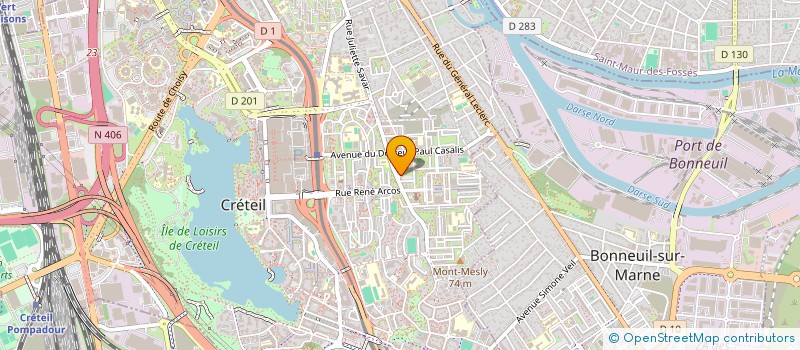 localisation de l'entreprise KAGESYS CLOUD  CRETEIL