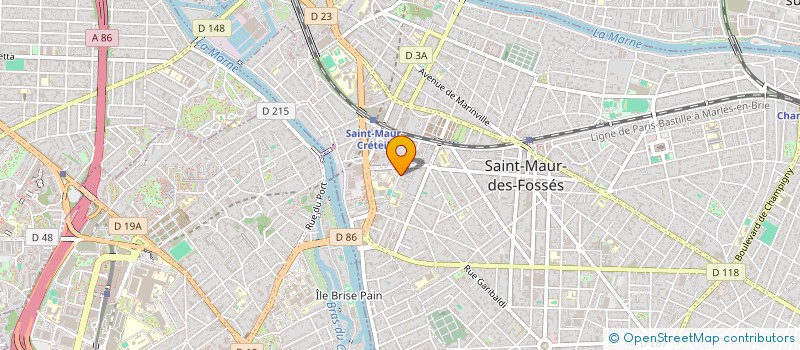 localisation de l'entreprise KAGOU ROUGE  SAINT-MAUR-DES-FOSSES