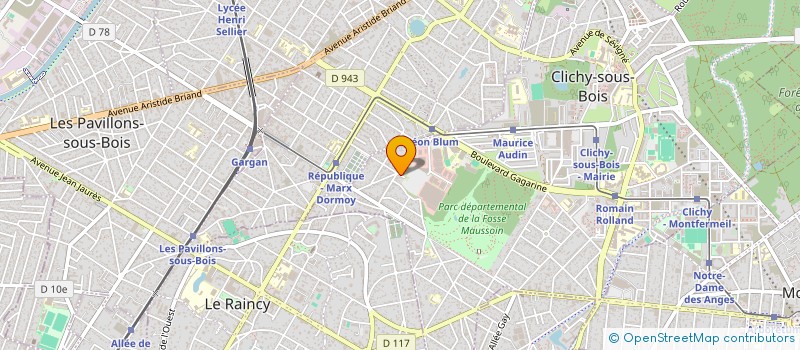 localisation de l'entreprise KAGU à CLICHY-SOUS-BOIS