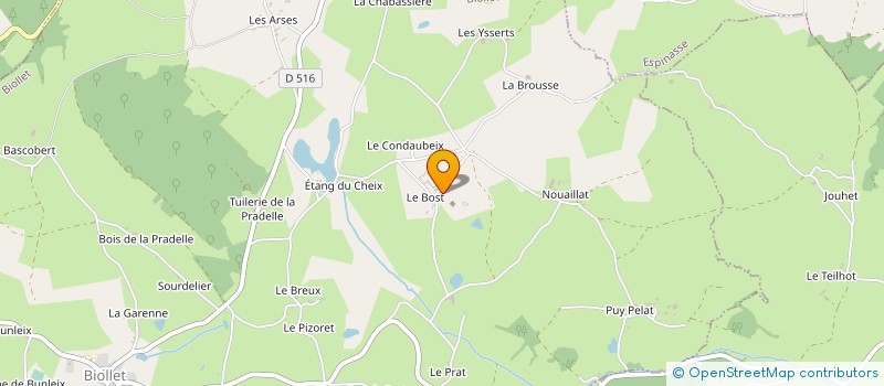 localisation de l'entreprise KAGYU TEKCHOG LAMA-KTL NORBOU à BIOLLET