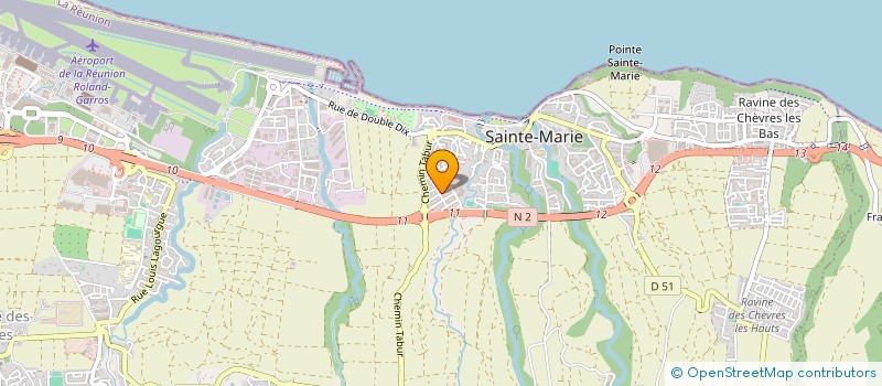 localisation de l'entreprise KAH & CO  SAINTE-MARIE