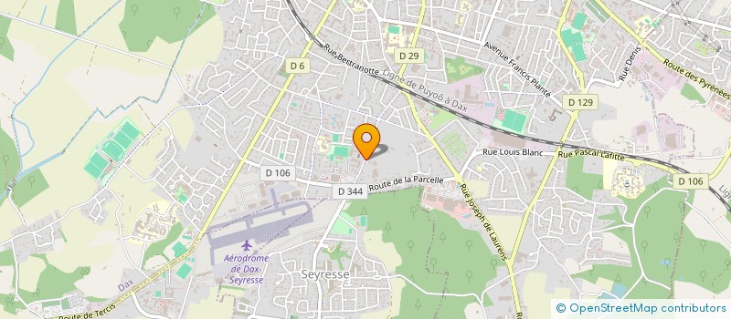localisation de l'entreprise KAHELA  DAX