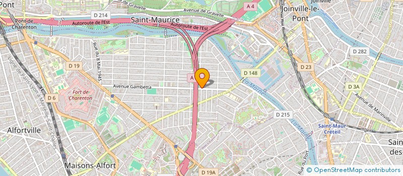 localisation de l'entreprise KAHF à MAISONS-ALFORT