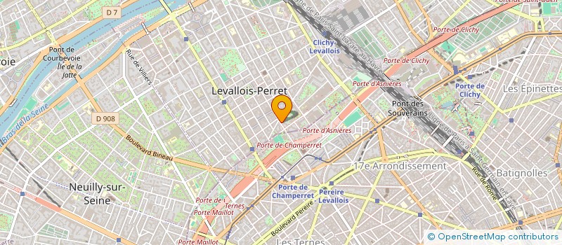 localisation de l'entreprise KAHILOA à LEVALLOIS PERRET