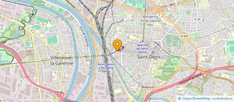 localisation de l'entreprise KAHINA EVENTS à SAINT-DENIS