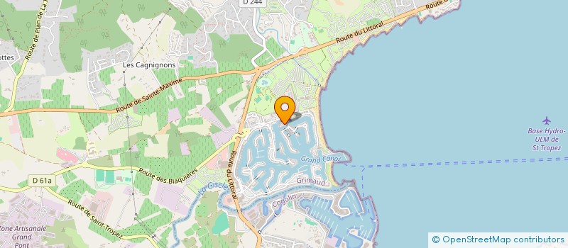 localisation de l'entreprise KAHL  GRIMAUD