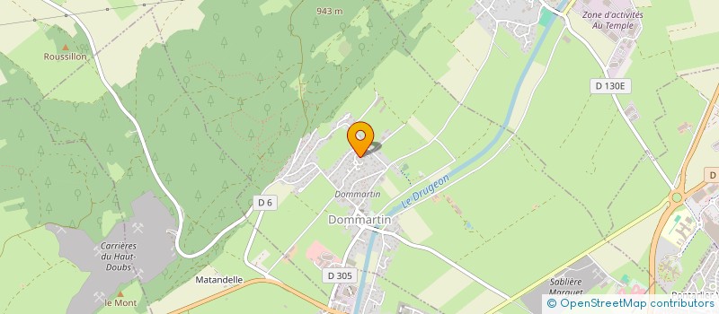 localisation de l'entreprise KAHNAB à DOMMARTIN