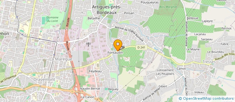 localisation de l'entreprise KAHNAWAHKE  ARTIGUES-PRES-BORDEAUX