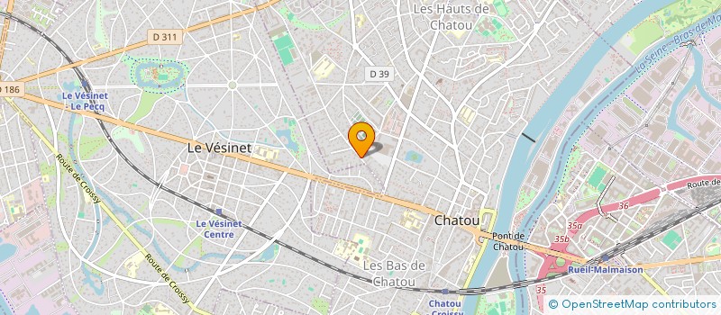 localisation de l'entreprise KAHOLIA à CHATOU