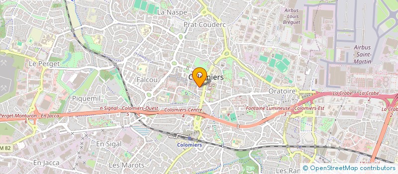 localisation de l'entreprise KAHOUANNE à COLOMIERS
