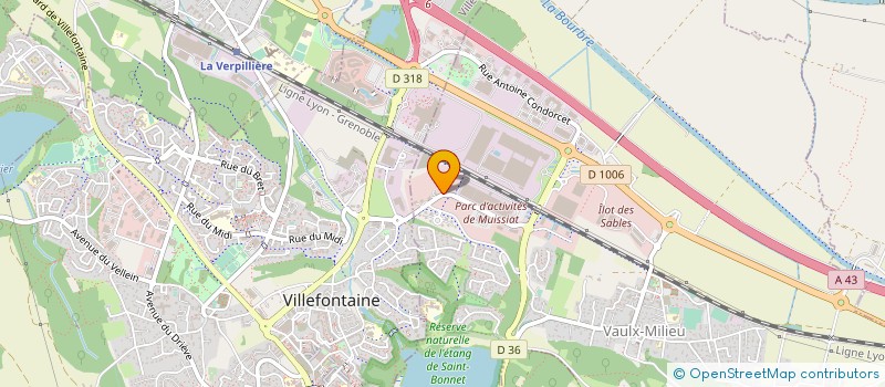 localisation de l'entreprise KAHRS FRANCE à VAULX-MILIEU