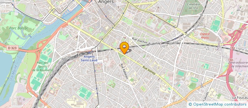 localisation de l'entreprise KAHUTTES à ANGERS