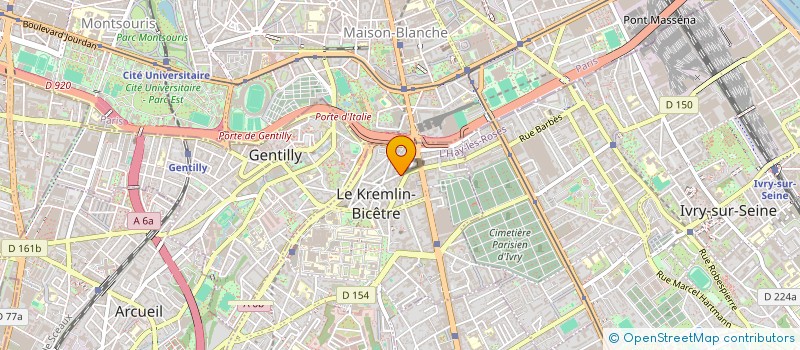 localisation de l'entreprise KAHYLAA BEAUTY ACADEMY AND DRESS à LE KREMLIN-BICETRE