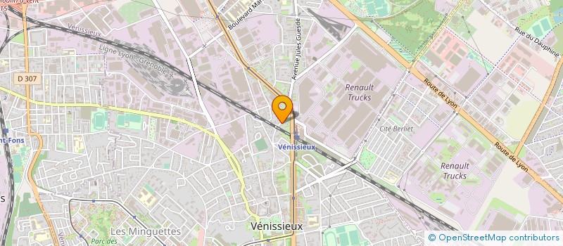 localisation de l'entreprise KAHYOU  VENISSIEUX