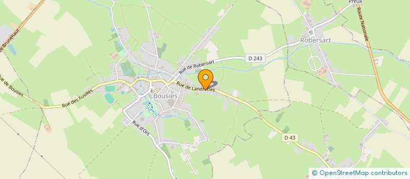 localisation de l'entreprise KAI  BOUSIES