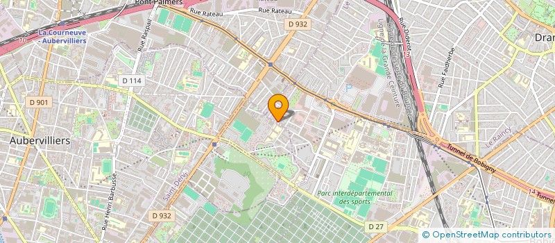 localisation de l'entreprise KAI 89  BOBIGNY