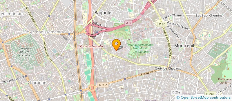 localisation de l'entreprise KAI-HON à BAGNOLET