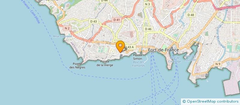 localisation de l'entreprise KAI NADIA GATO à FORT-DE-FRANCE