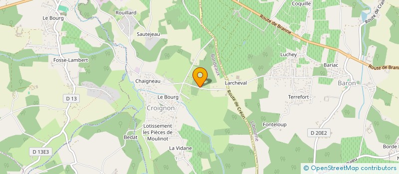 localisation de l'entreprise KAIA FIT  CROIGNON