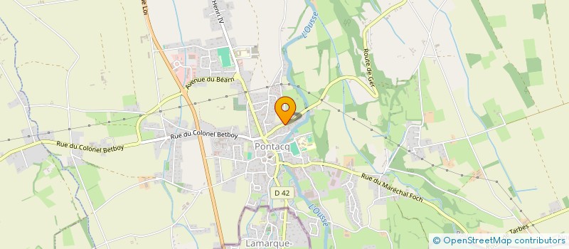 localisation de l'entreprise KAIA-INVEST  PONTACQ