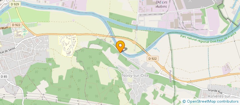 localisation de l'entreprise KAIART'RIP  NOISY-SUR-OISE