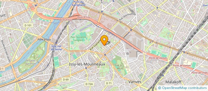 localisation de l'entreprise KAID à ISSY-LES-MOULINEAUX