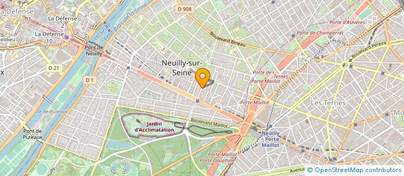 localisation de l'entreprise KAID PRODUCTIONS à NEUILLY-SUR-SEINE