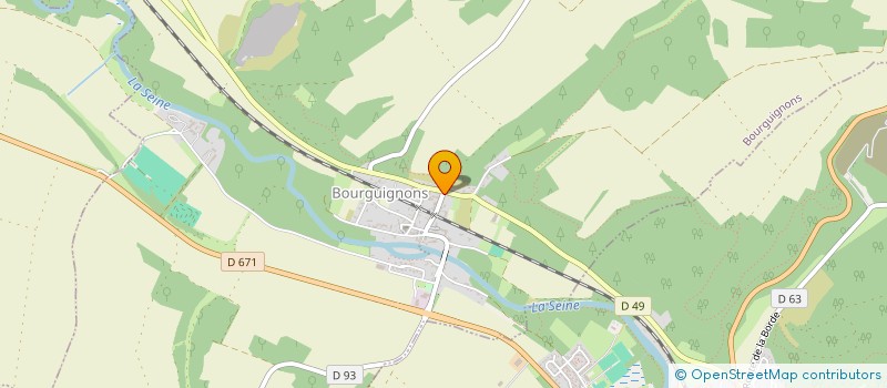 localisation de l'entreprise KAIFRAN  BOURGUIGNONS