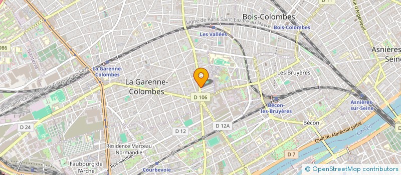 localisation de l'entreprise KAIHURI à LA GARENNE-COLOMBES
