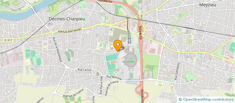 localisation de l'entreprise KAIJLDRM  DECINES-CHARPIEU