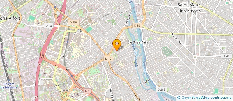 localisation de l'entreprise KAIJU CREATION à CRETEIL