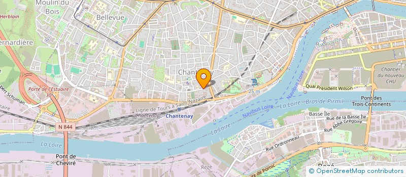 localisation de l'entreprise KAIL PHARMA à NANTES