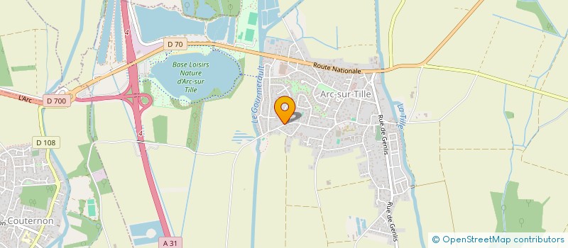 localisation de l'entreprise KAILOS  ARC-SUR-TILLE