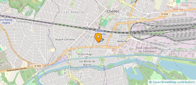 localisation de l'entreprise KAIM  CHELLES