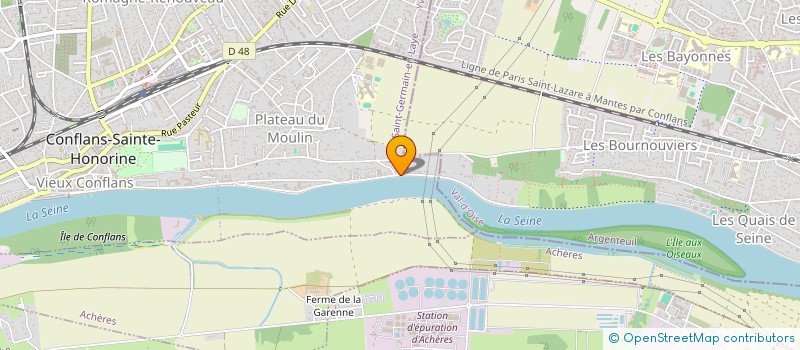 localisation de l'entreprise KAIMOS  CONFLANS-SAINTE-HONORINE