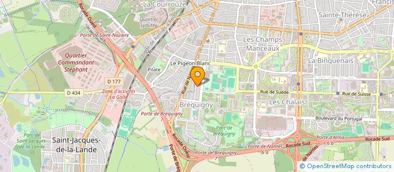 localisation de l'entreprise KAINA  RENNES