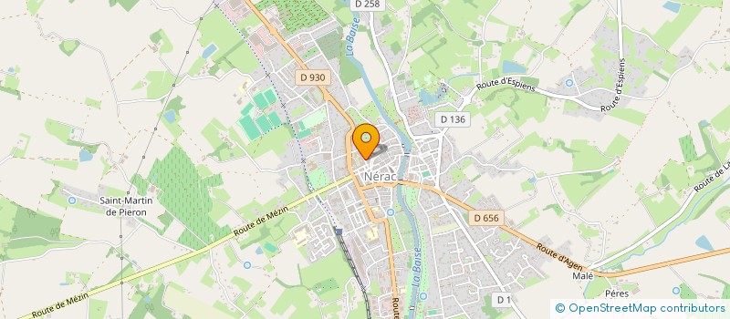 localisation de l'entreprise KAINA CAFE  NERAC