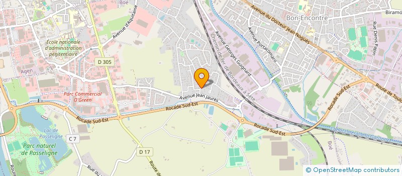 localisation de l'entreprise KAINO à BOE