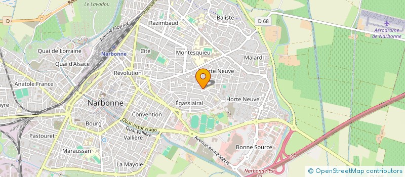 localisation de l'entreprise KAIO DROP  NARBONNE